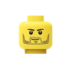 Bearded Smile - Classic Yellow - Brick Memory