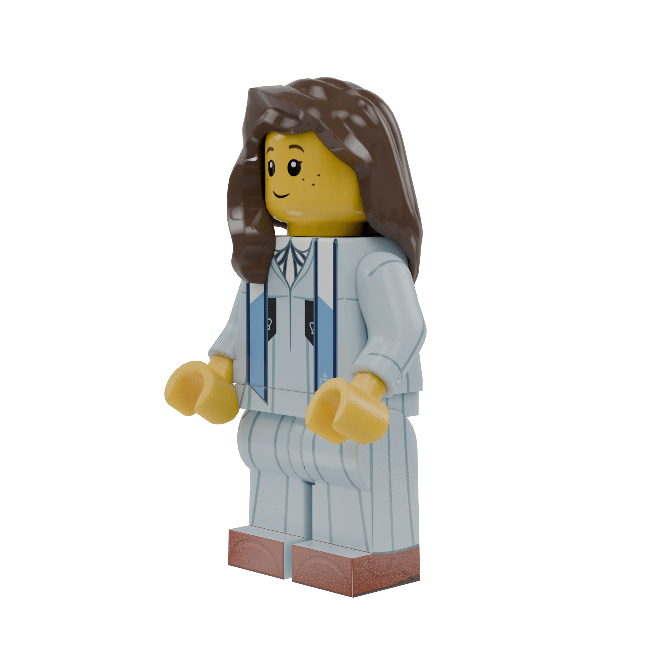 Blue Lion Edition Mini Graduates – Bachelor Version - Brick Memory