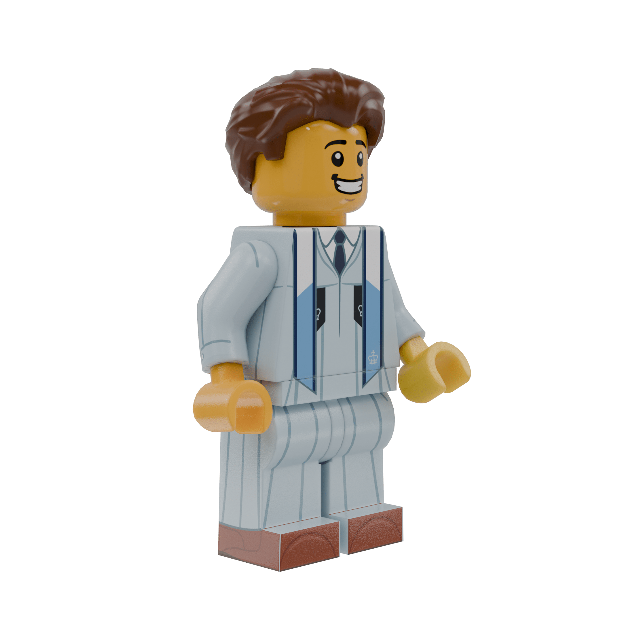 Blue Lion Edition Mini Graduates – Bachelor Version - Brick Memory