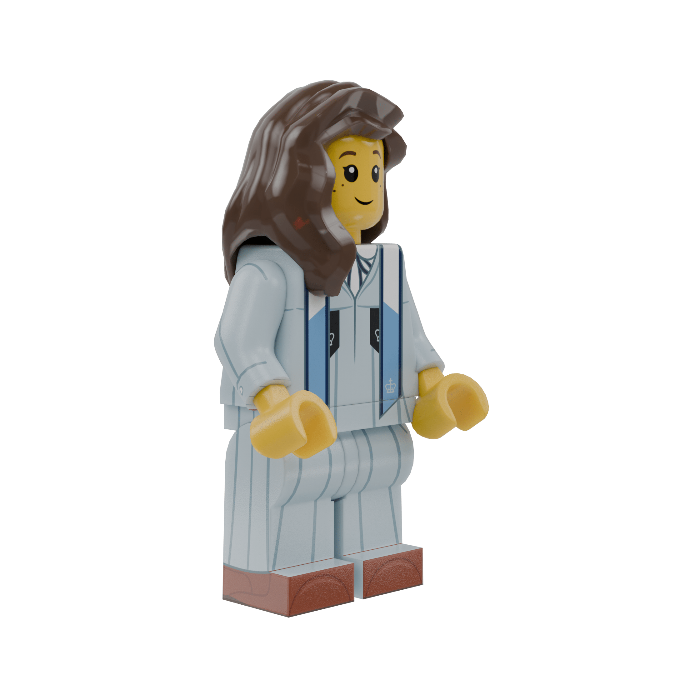 Blue Lion Edition Mini Graduates – Bachelor Version - Brick Memory
