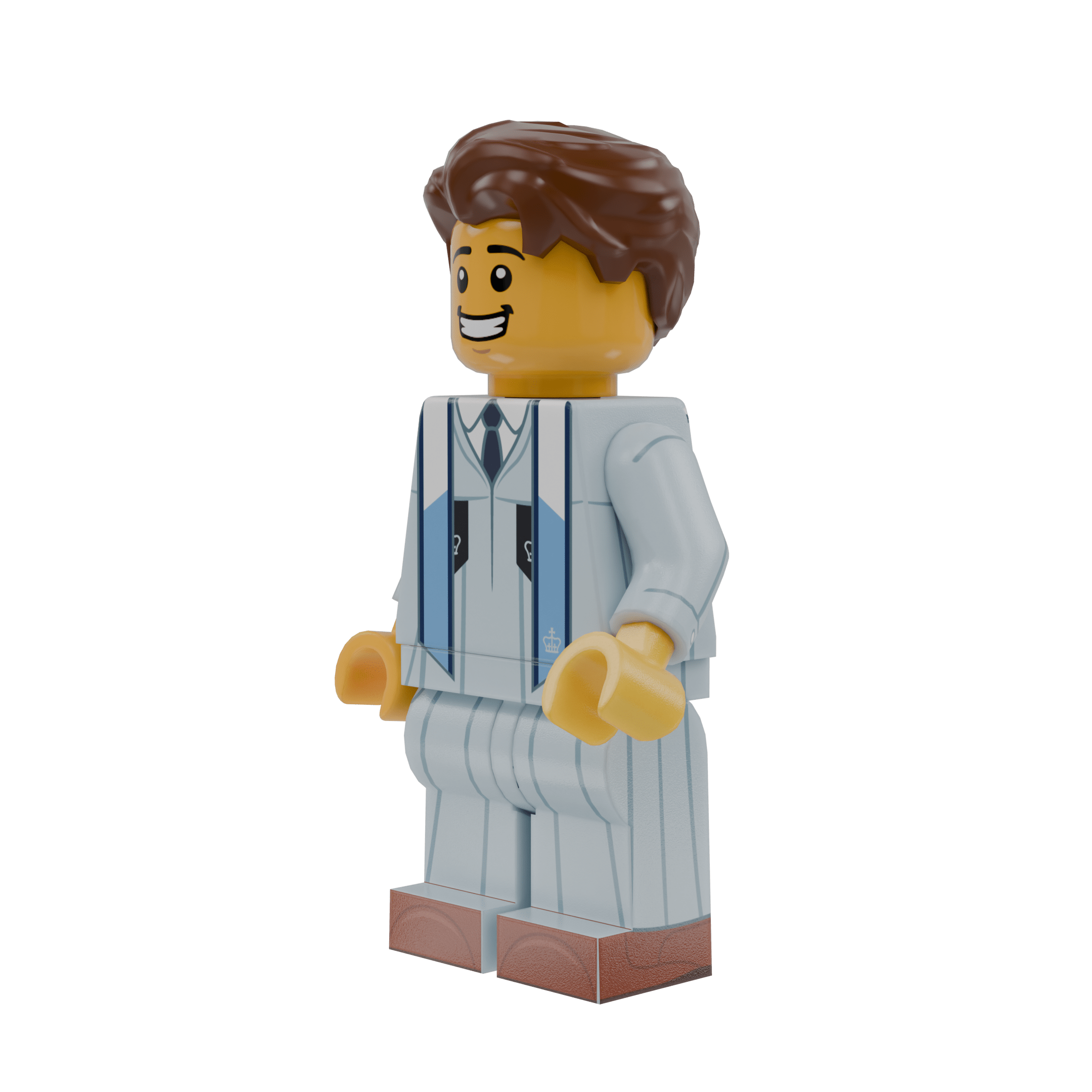 Blue Lion Edition Mini Graduates – Bachelor Version - Brick Memory