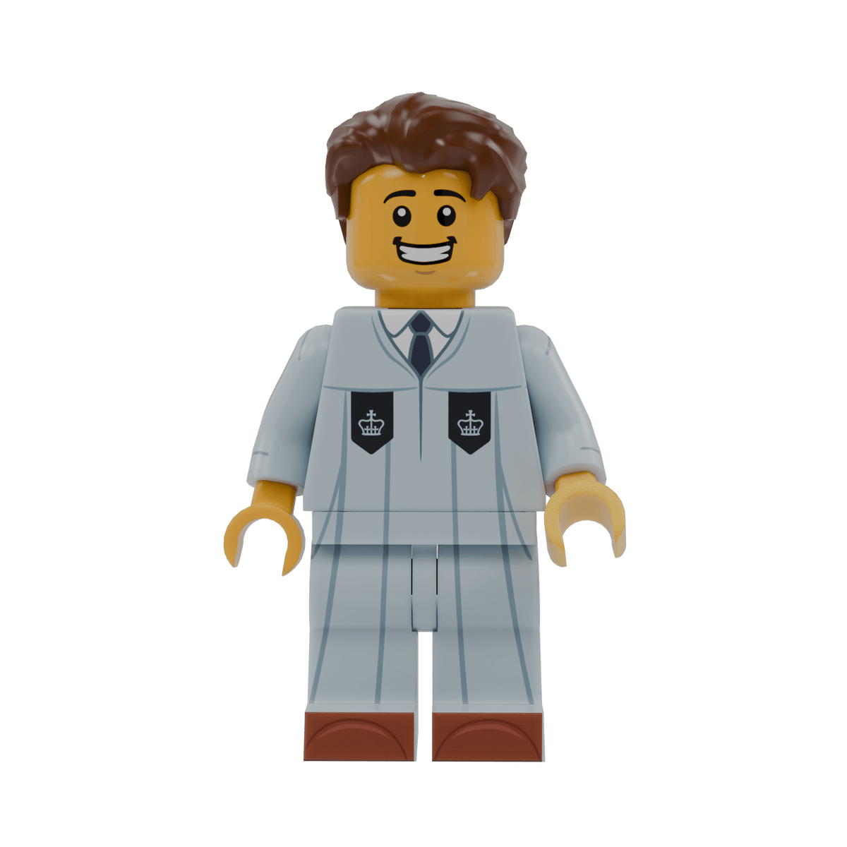 Blue Lion Edition Mini Graduates – Basic Gown - Brick Memory