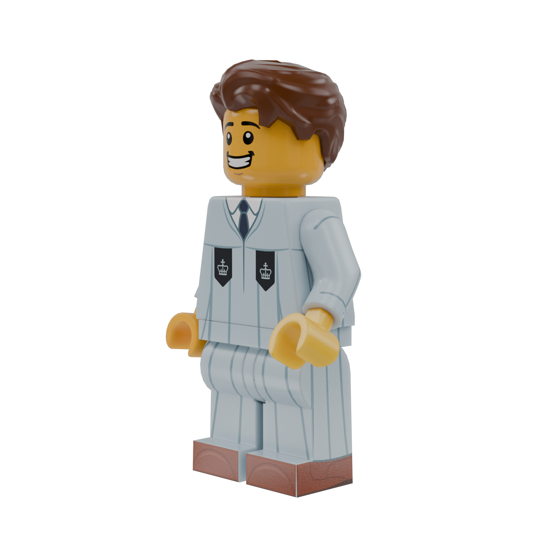 Blue Lion Edition Mini Graduates – Basic Gown - Brick Memory