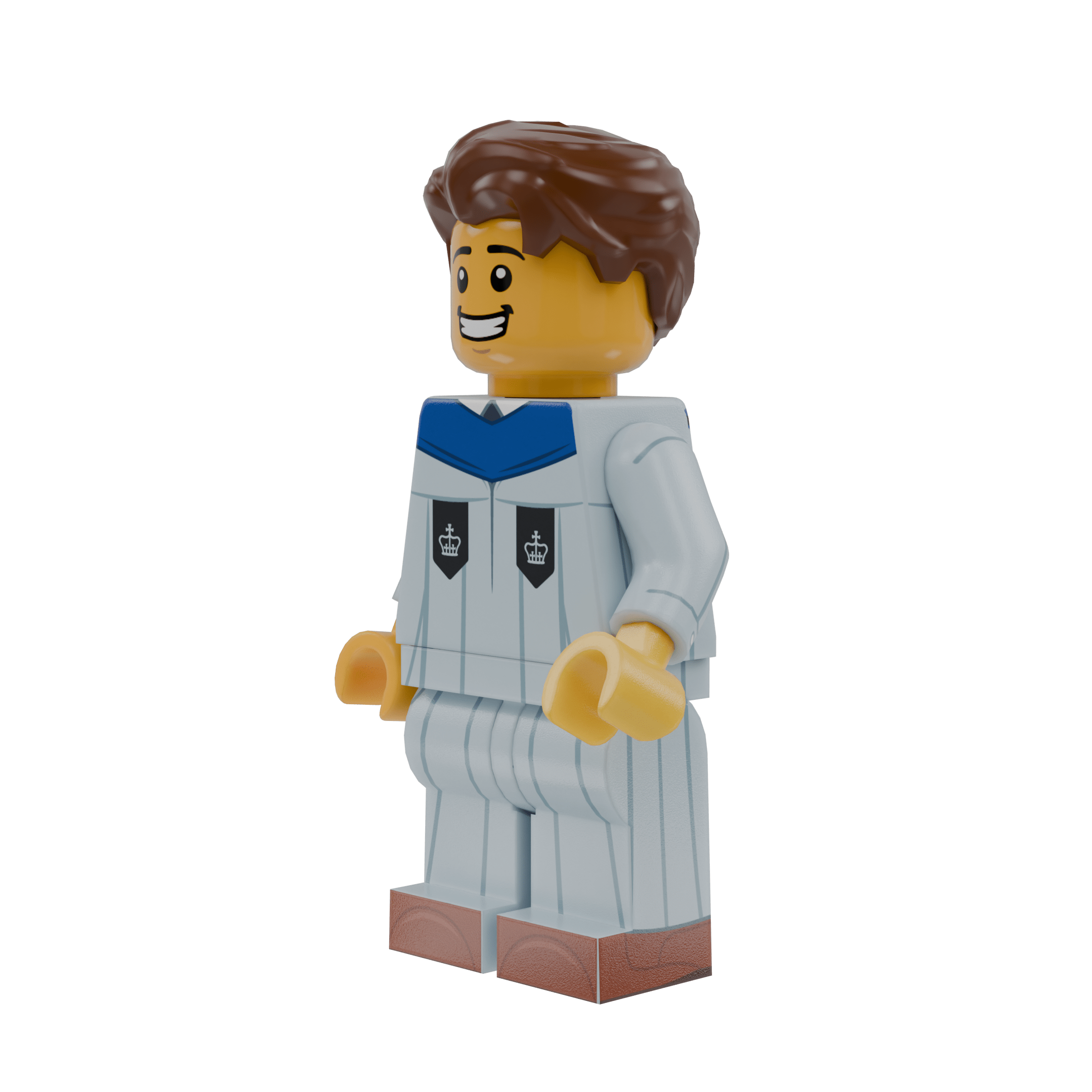Blue Lion Edition Mini Graduates – Master Version - Brick Memory