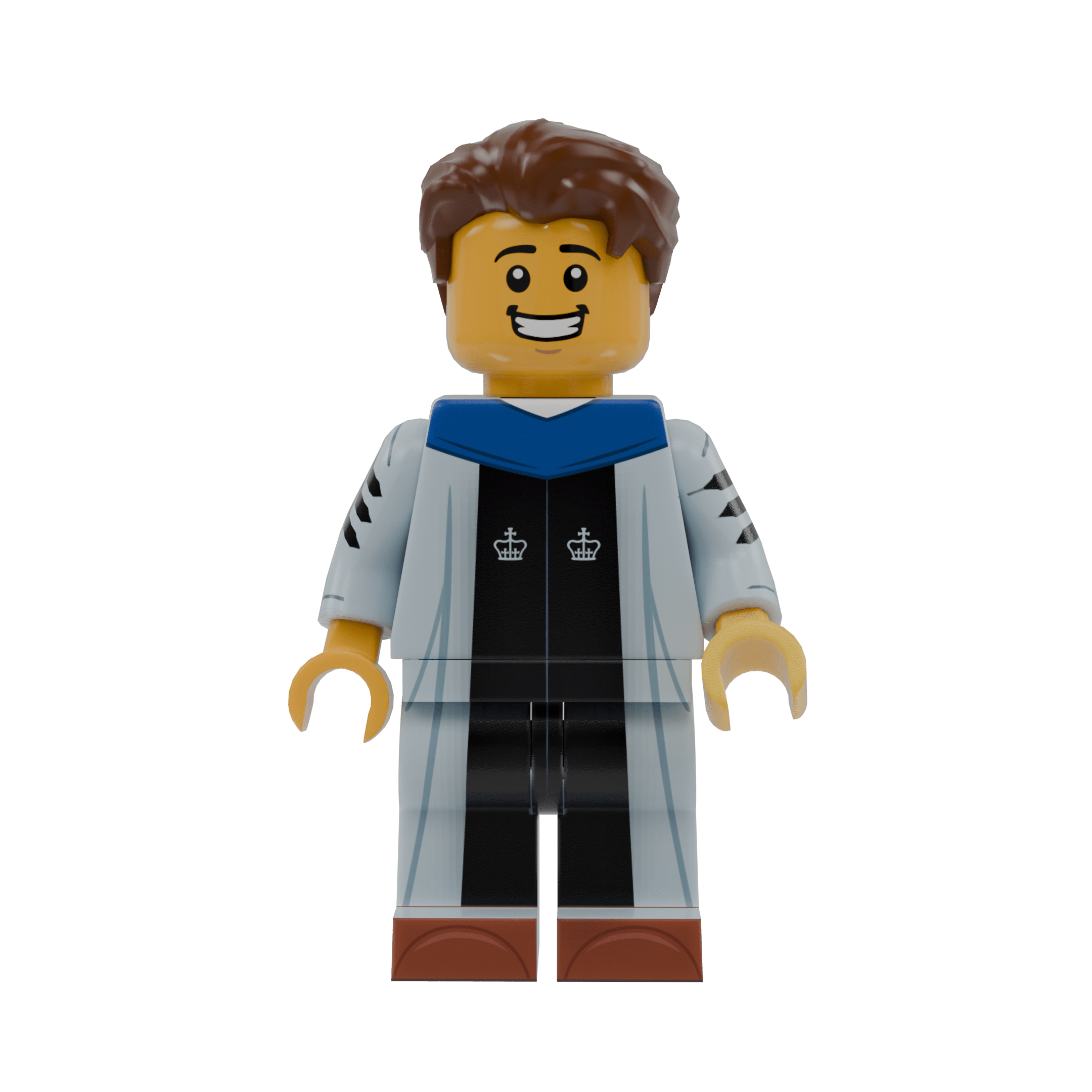 Blue Lion Edition Mini Graduates – PhD Version - Brick Memory