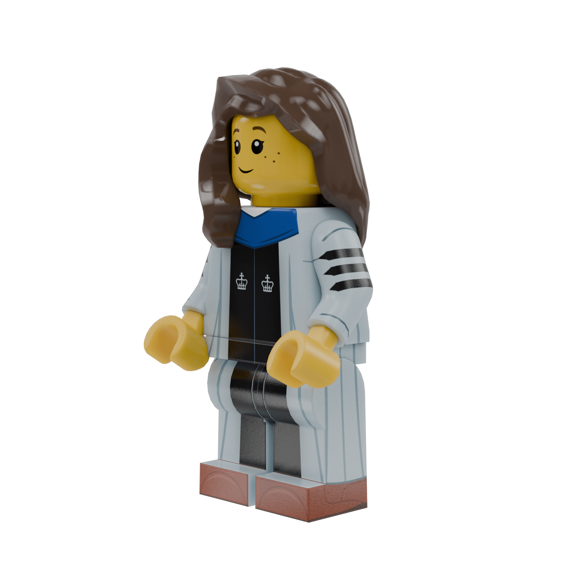 Blue Lion Edition Mini Graduates – PhD Version - Brick Memory