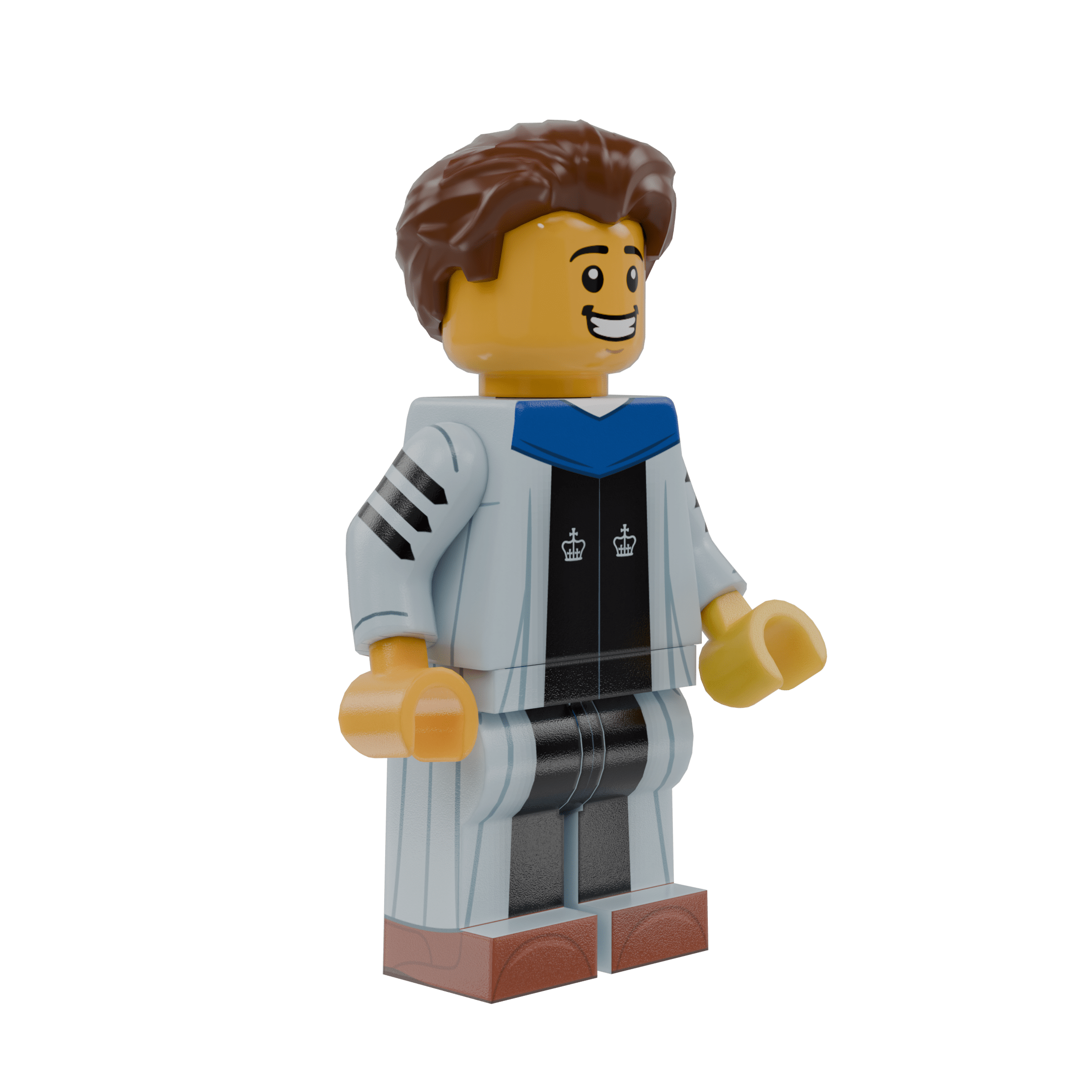 Blue Lion Edition Mini Graduates – PhD Version - Brick Memory