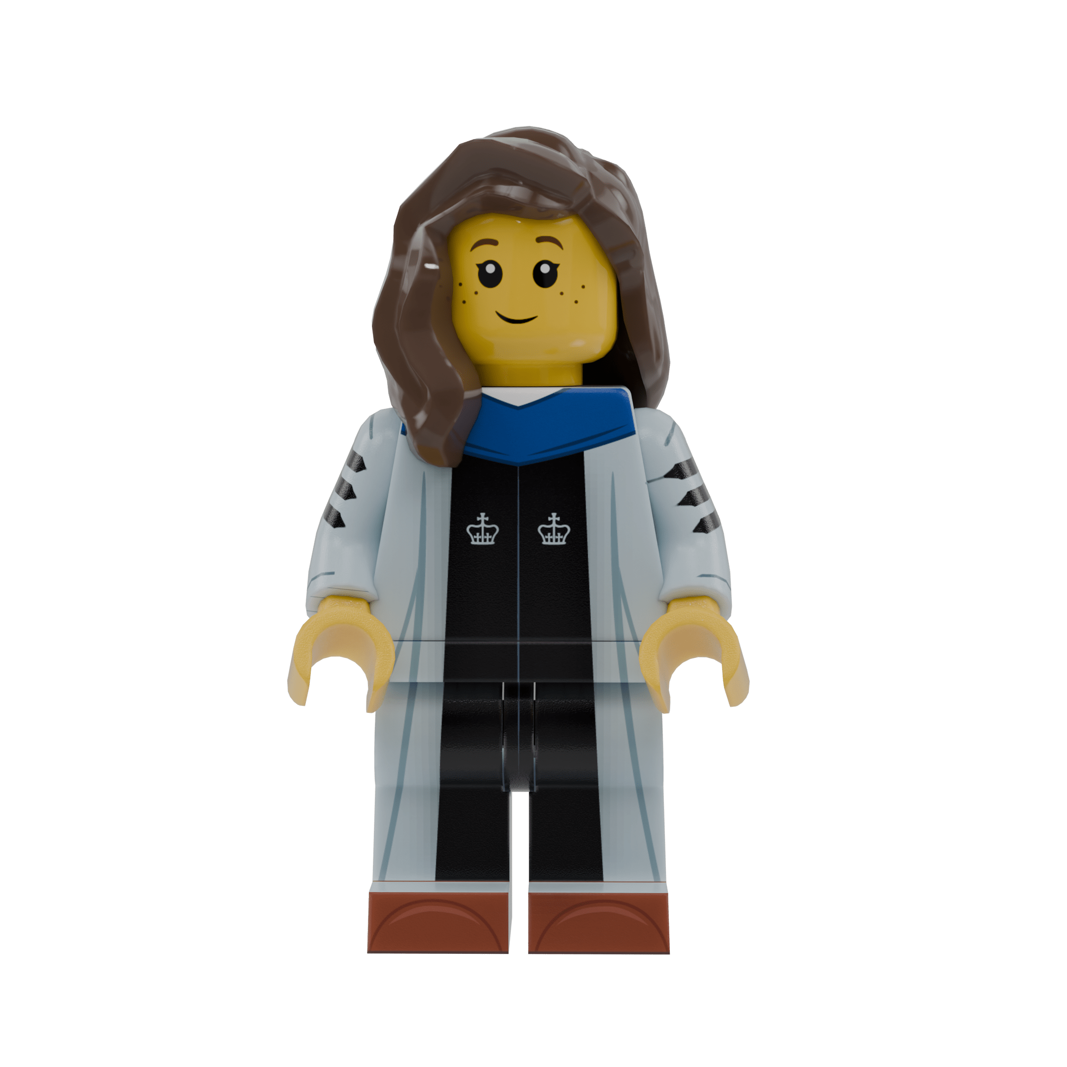 Blue Lion Edition Mini Graduates – PhD Version - Brick Memory