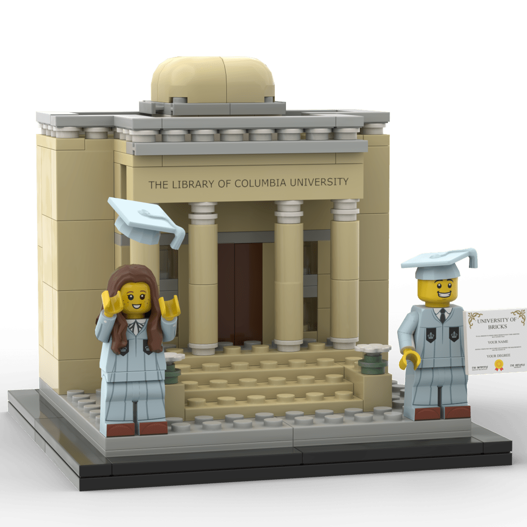 Brick - Built Classic Library – Sky Blue Edition - Brick Memory