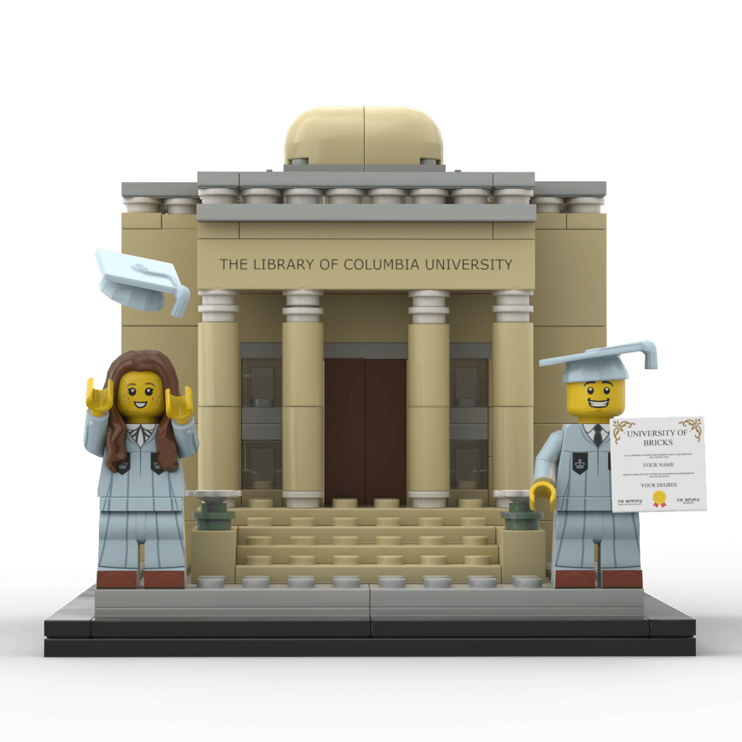 Brick - Built Classic Library – Sky Blue Edition - Brick Memory