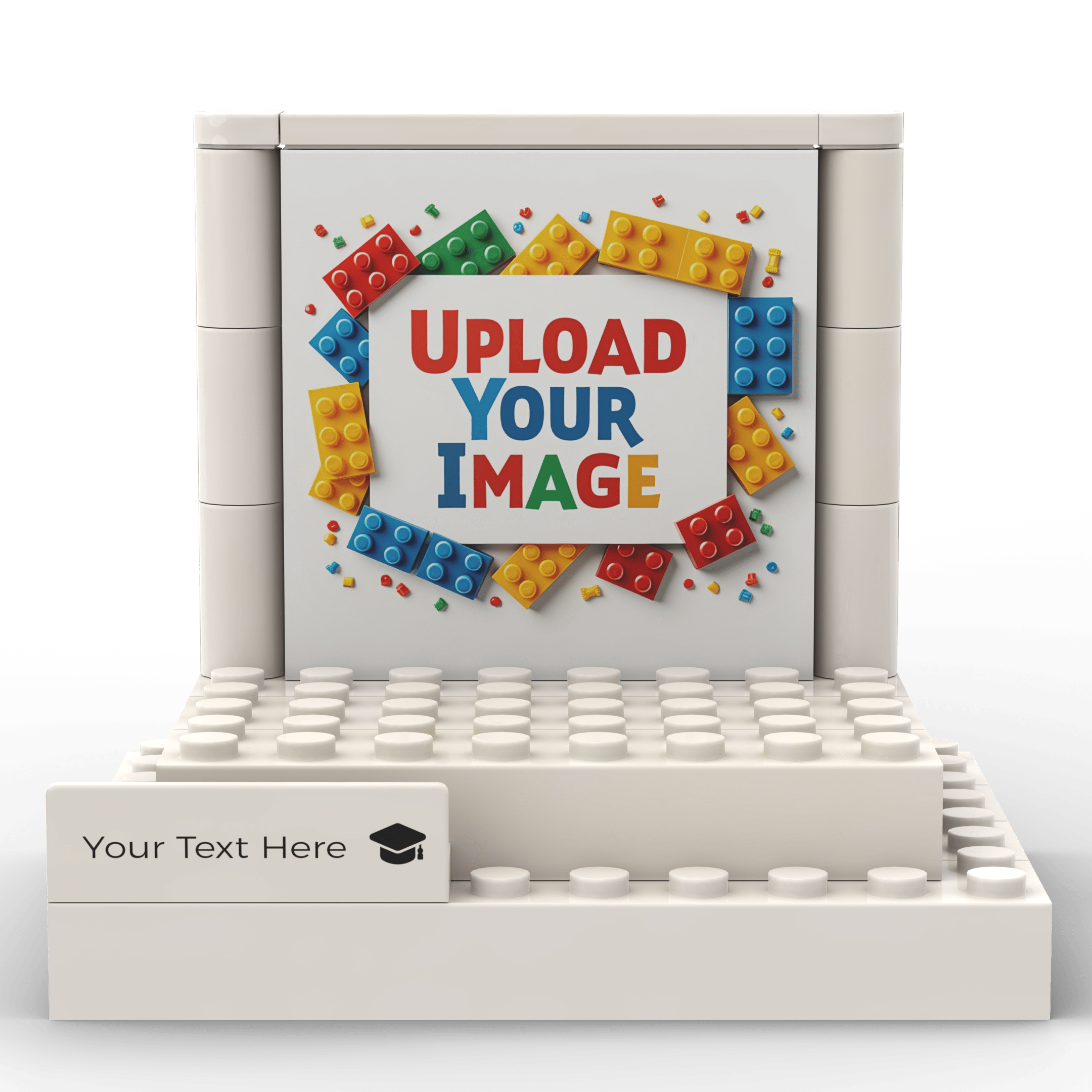 Buildable Graduation Stage – Classic Edition - Brick Memory