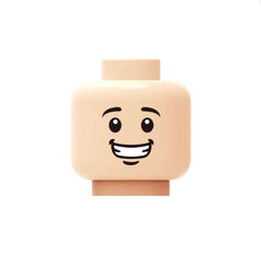 Cheerful Huge Smile – Skin Tone - Brick Memory