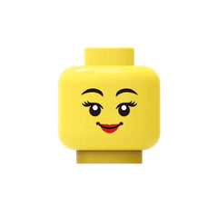 Elegant Smile with Curved Lashes - Classic Yellow - Brick Memory