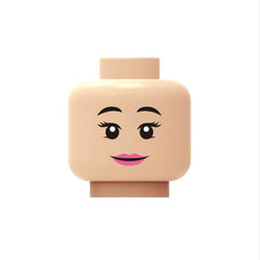 Gentle Smile with Pink Lips – Skin Tone - Brick Memory