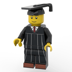 Graduation Cap - Brick Memory