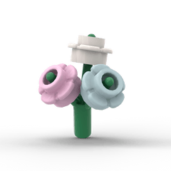 Handheld Flower Bouquet - Brick Memory