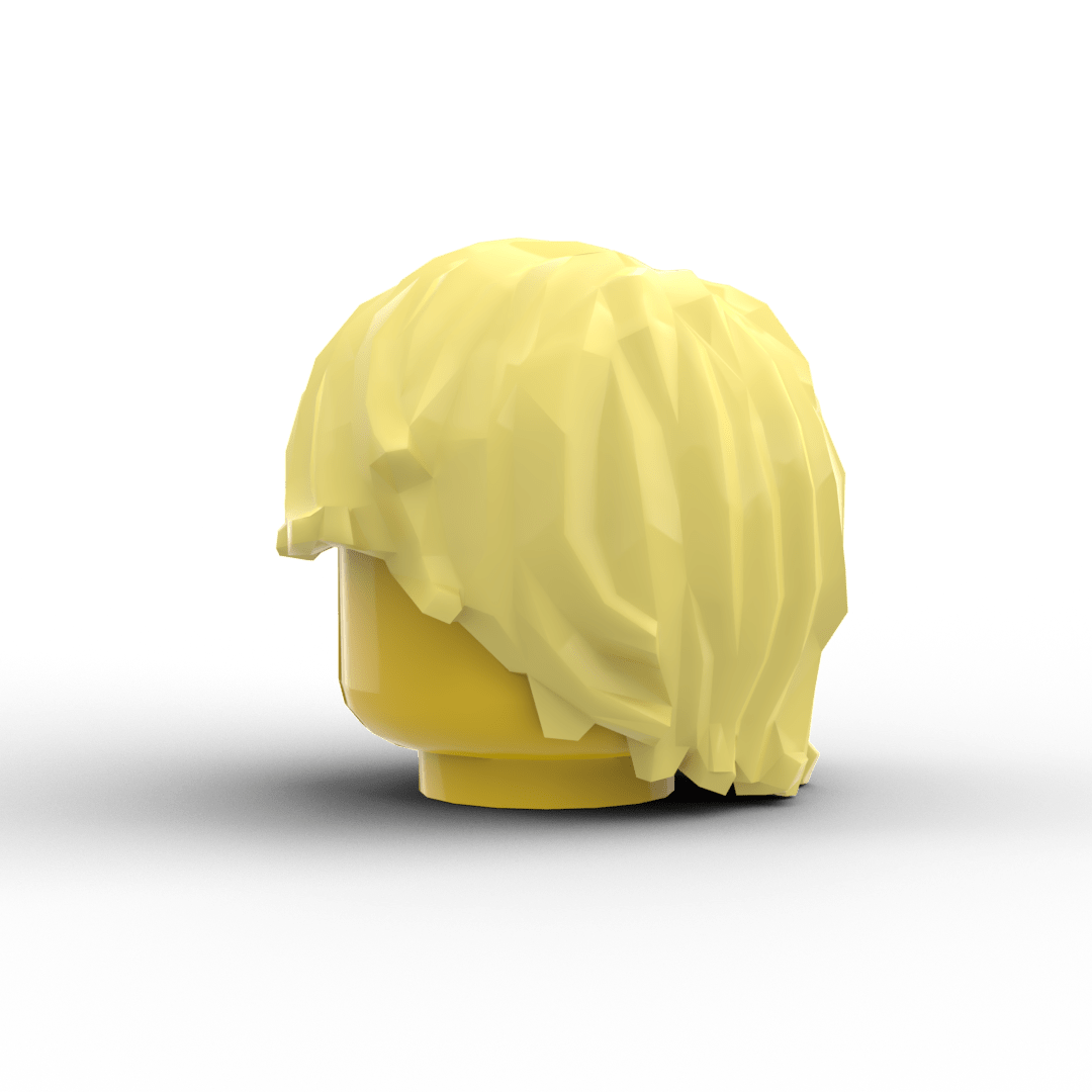 Layered Side Fringe with Texture - Brick Memory