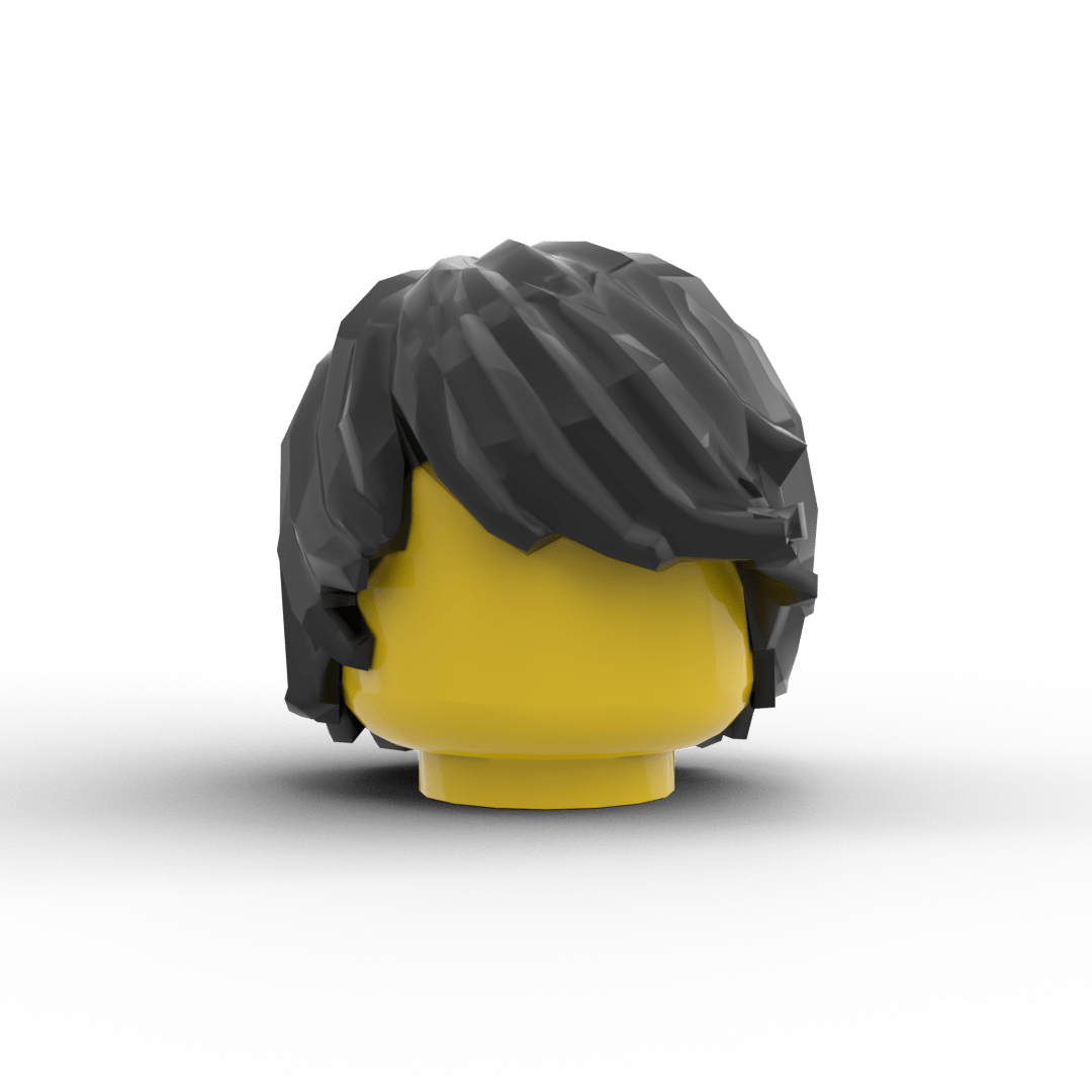 Layered Side Fringe with Texture - Brick Memory