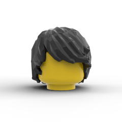 Layered Side Fringe with Texture - Brick Memory