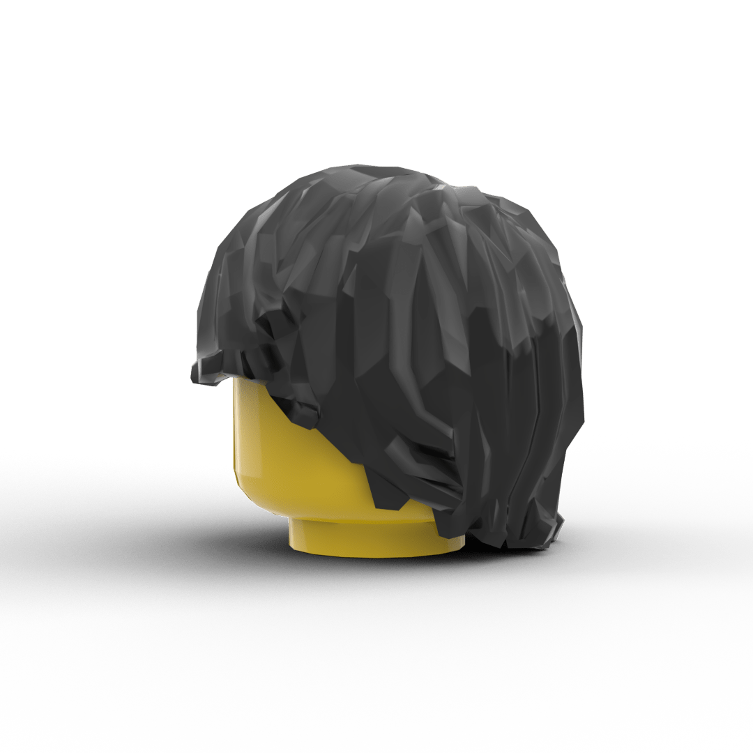 Layered Side Fringe with Texture - Brick Memory