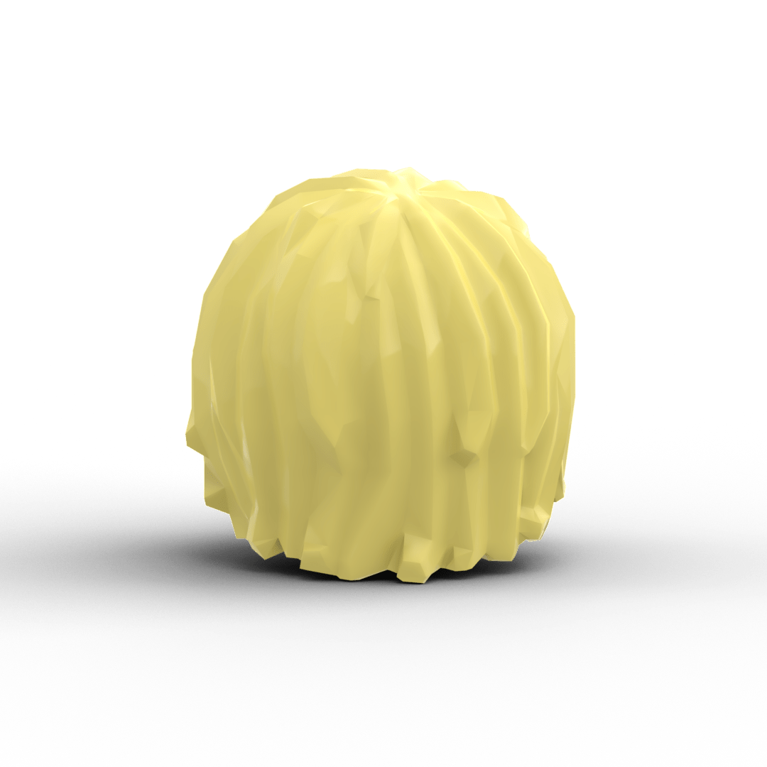 Layered Side Fringe with Texture - Brick Memory