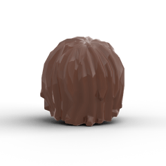 Layered Side Fringe with Texture - Brick Memory