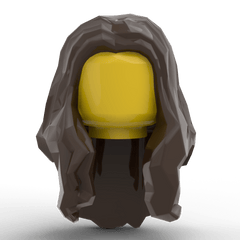 Long Wavy Center Part Hair - Brick Memory