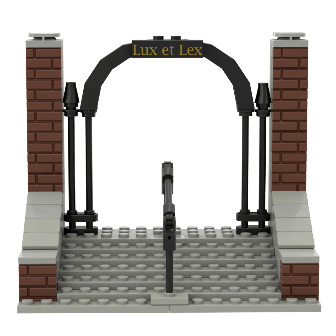 Lux et Lex Arch Brick Set – True Blue Edition - Brick Memory