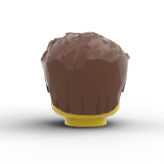Minifig Hair - Clean Side Sweep Hair (3 Colors) - Brick Memory