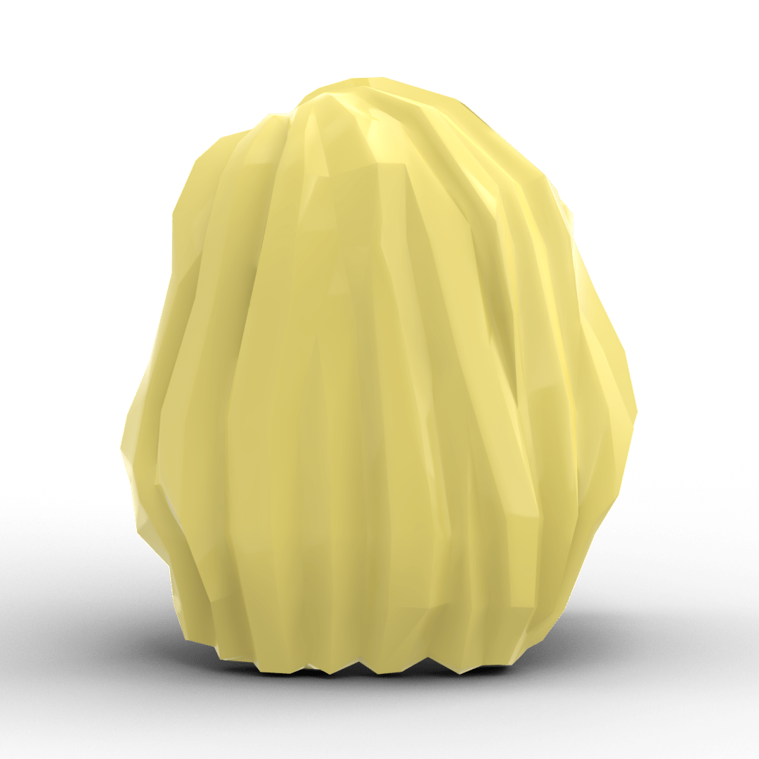 Minifig Hair - Long Wavy Side Part (3 Colors) - Brick Memory