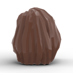 Minifig Hair - Long Wavy Side Part (3 Colors) - Brick Memory