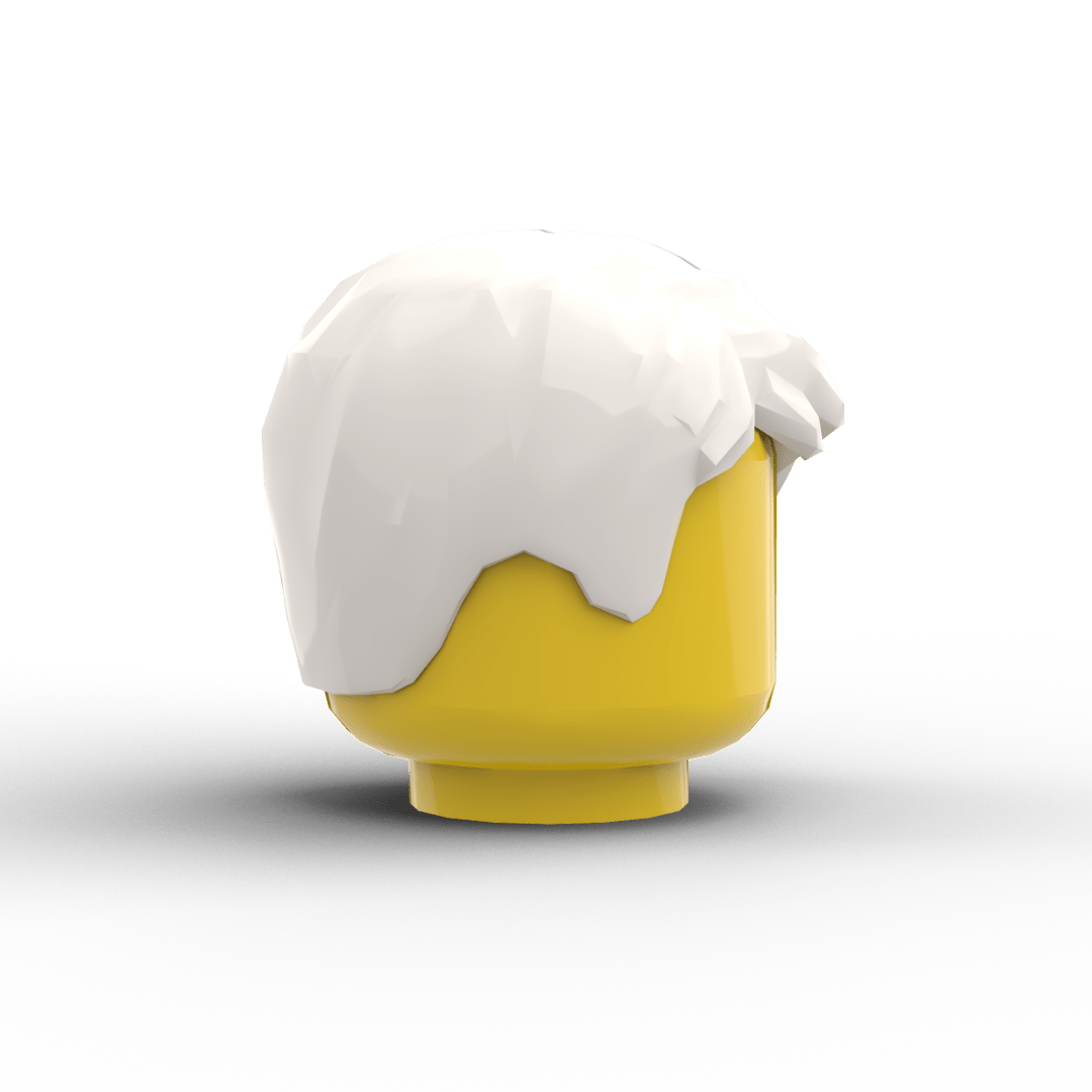 Minifig Hair – Textured Fringe Hair (3 Colors) - Brick Memory