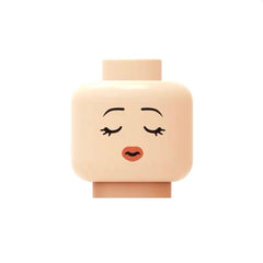 Peaceful Kissy Face - Skin Tone - Brick Memory