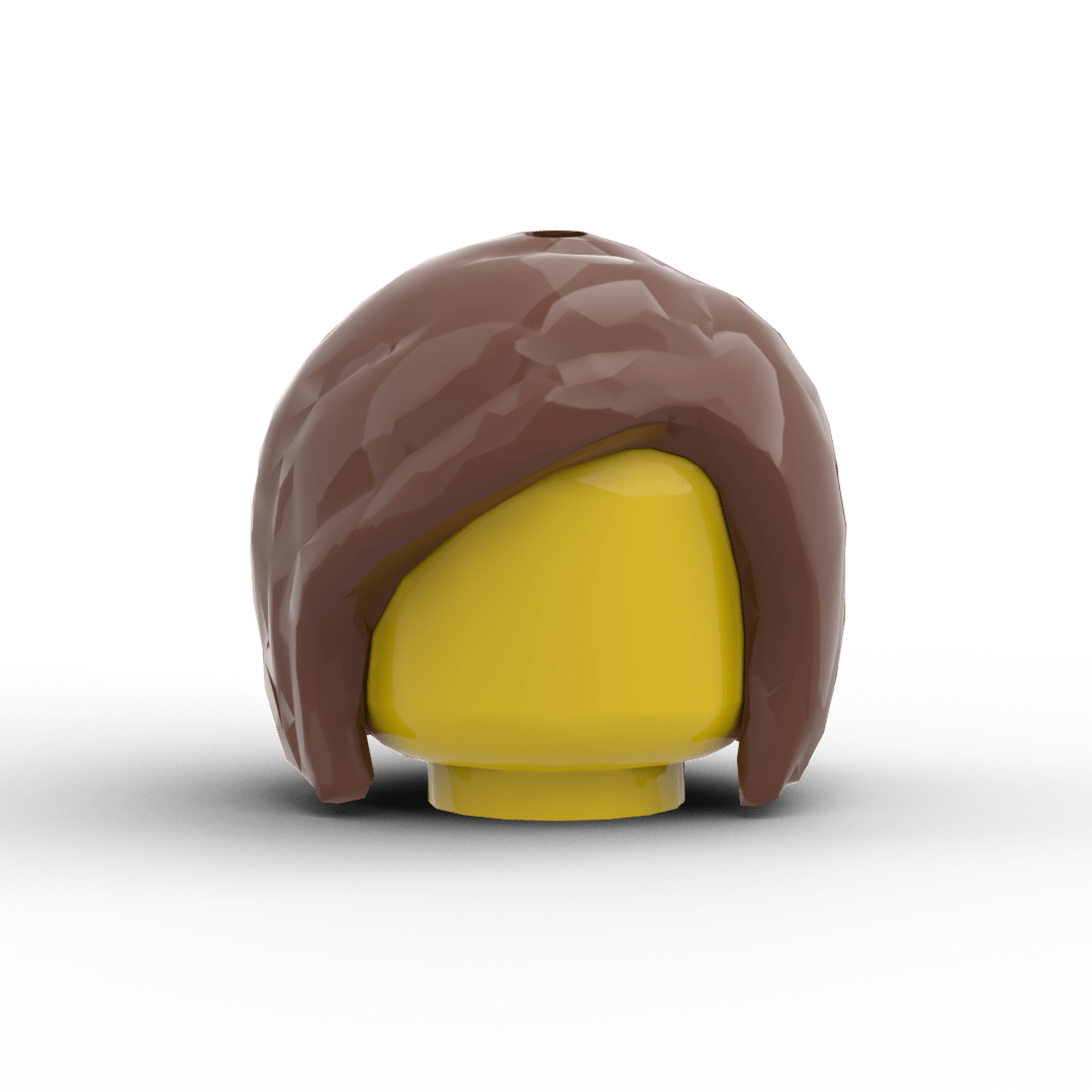 Short Bob Cut Hair - Brick Memory