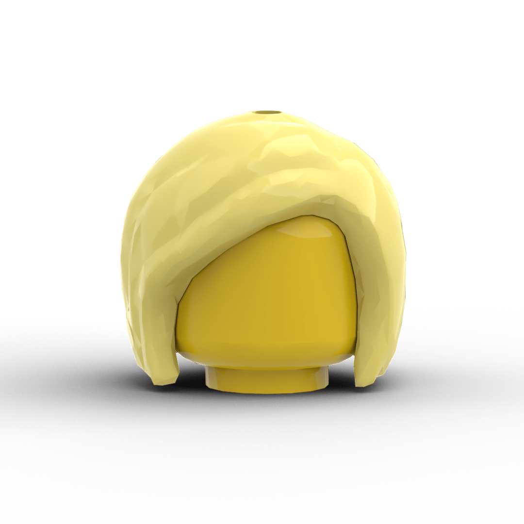 Short Bob Cut Hair - Brick Memory