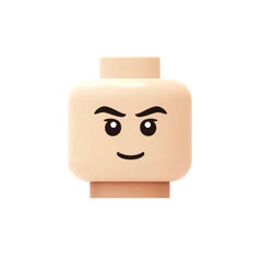 Sly Smile with Bold Brows – Skin Tone - Brick Memory
