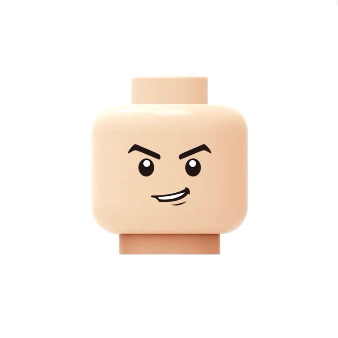 Sneaky Smile with Confident Eyes – Flesh - Brick Memory