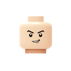 Sneaky Smile with Confident Eyes – Flesh - Brick Memory