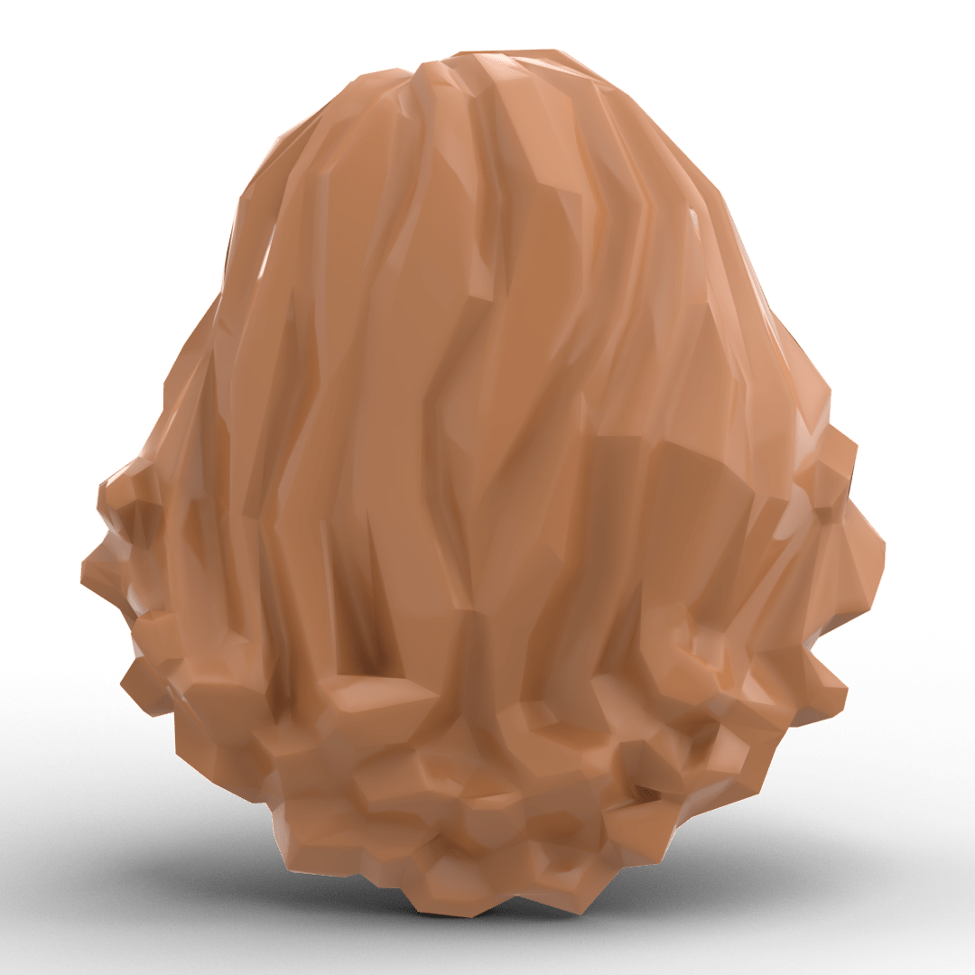 Soft Waves Mid - Length Hair - Brick Memory