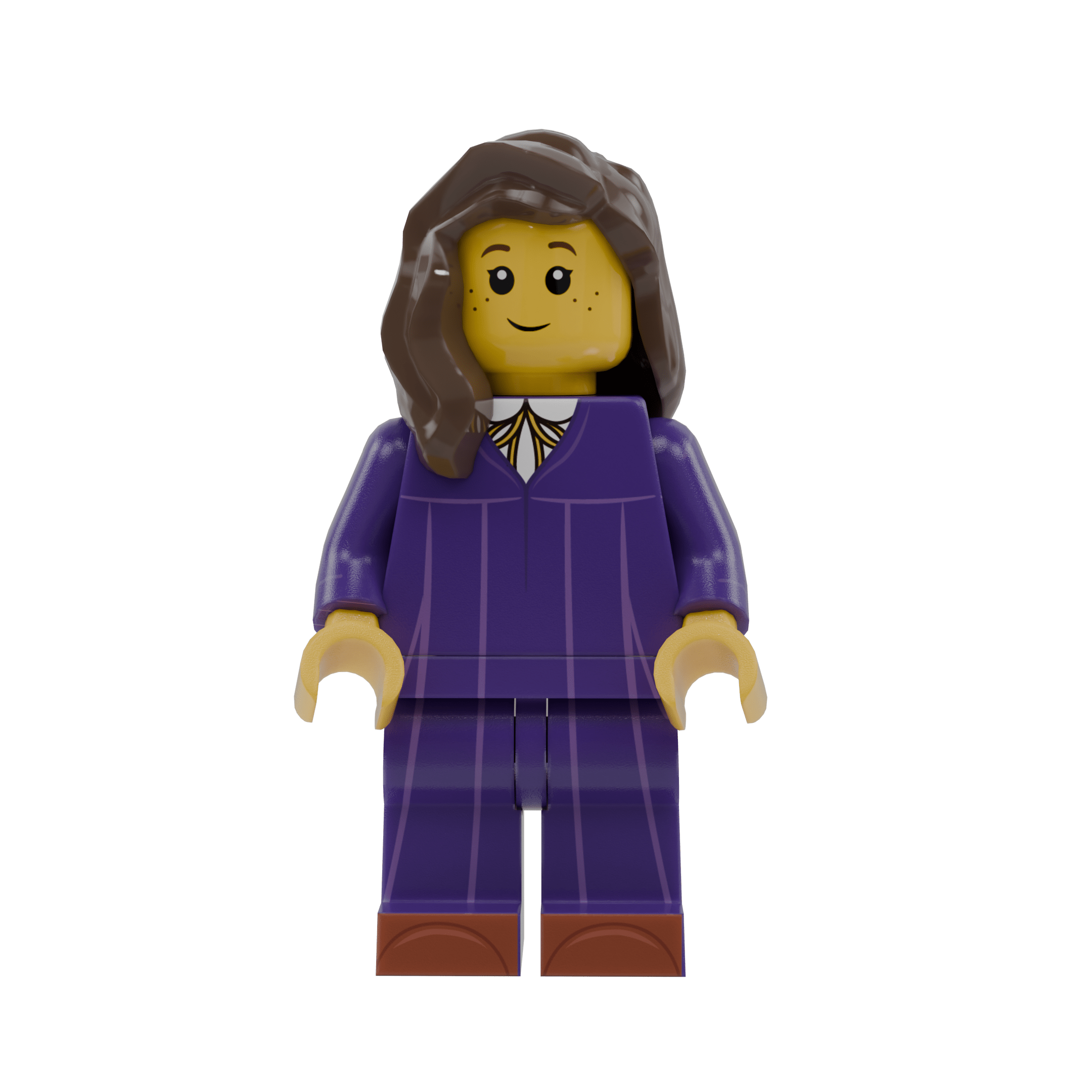 Violets Edition Mini Graduates – Basic Gown - Brick Memory