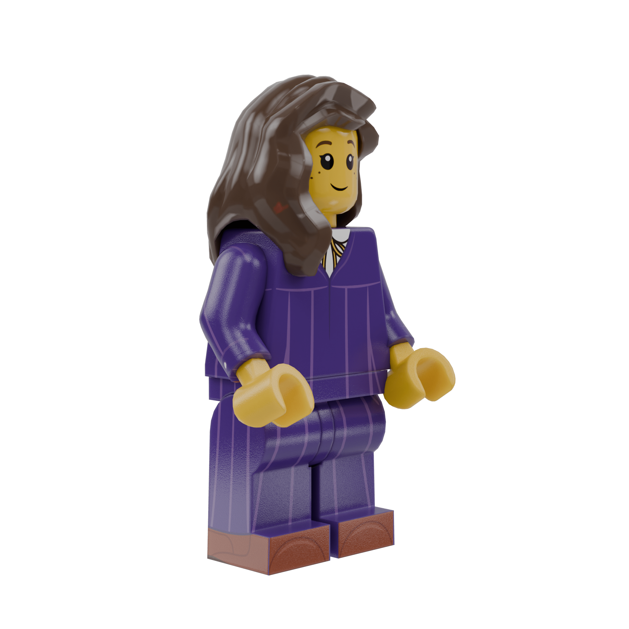 Violets Edition Mini Graduates – Basic Gown - Brick Memory