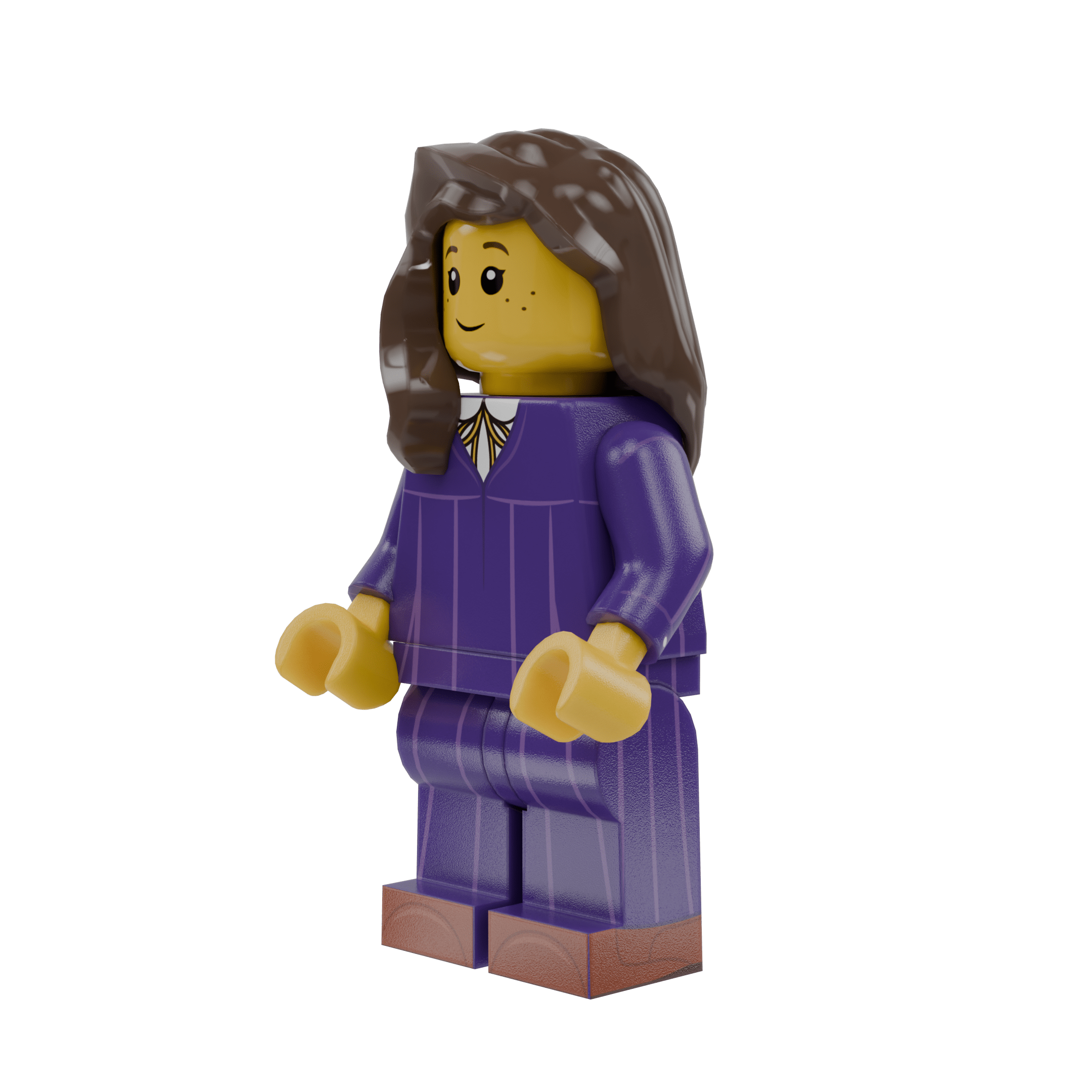 Violets Edition Mini Graduates – Basic Gown - Brick Memory