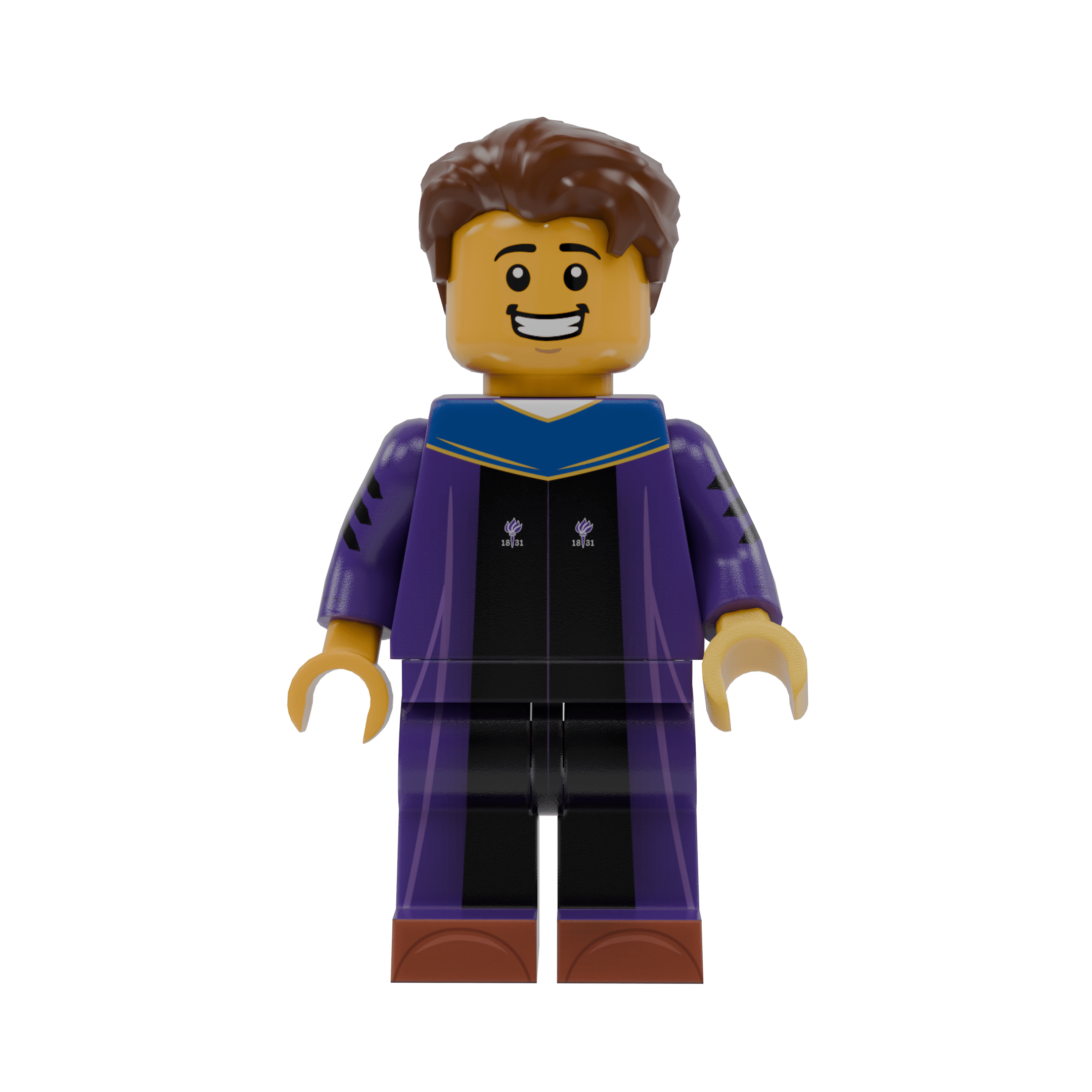 Violets Edition Mini Graduates – PhD Version - Brick Memory