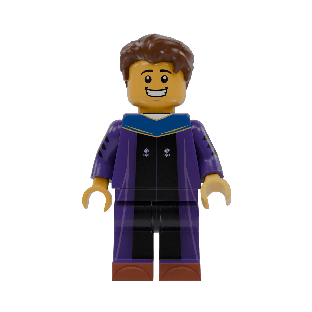 Violets Edition Mini Graduates – PhD Version - Brick Memory