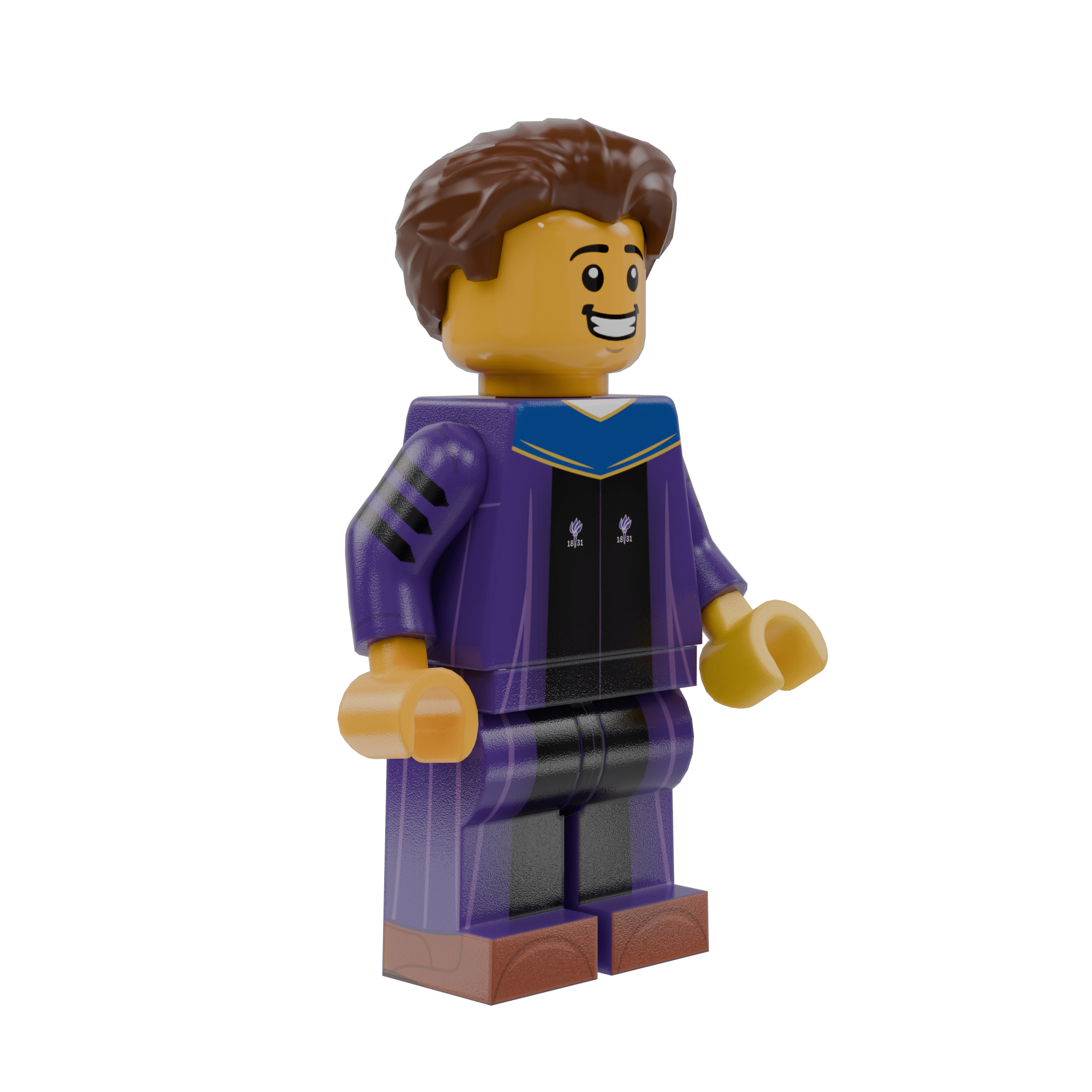 Violets Edition Mini Graduates – PhD Version - Brick Memory