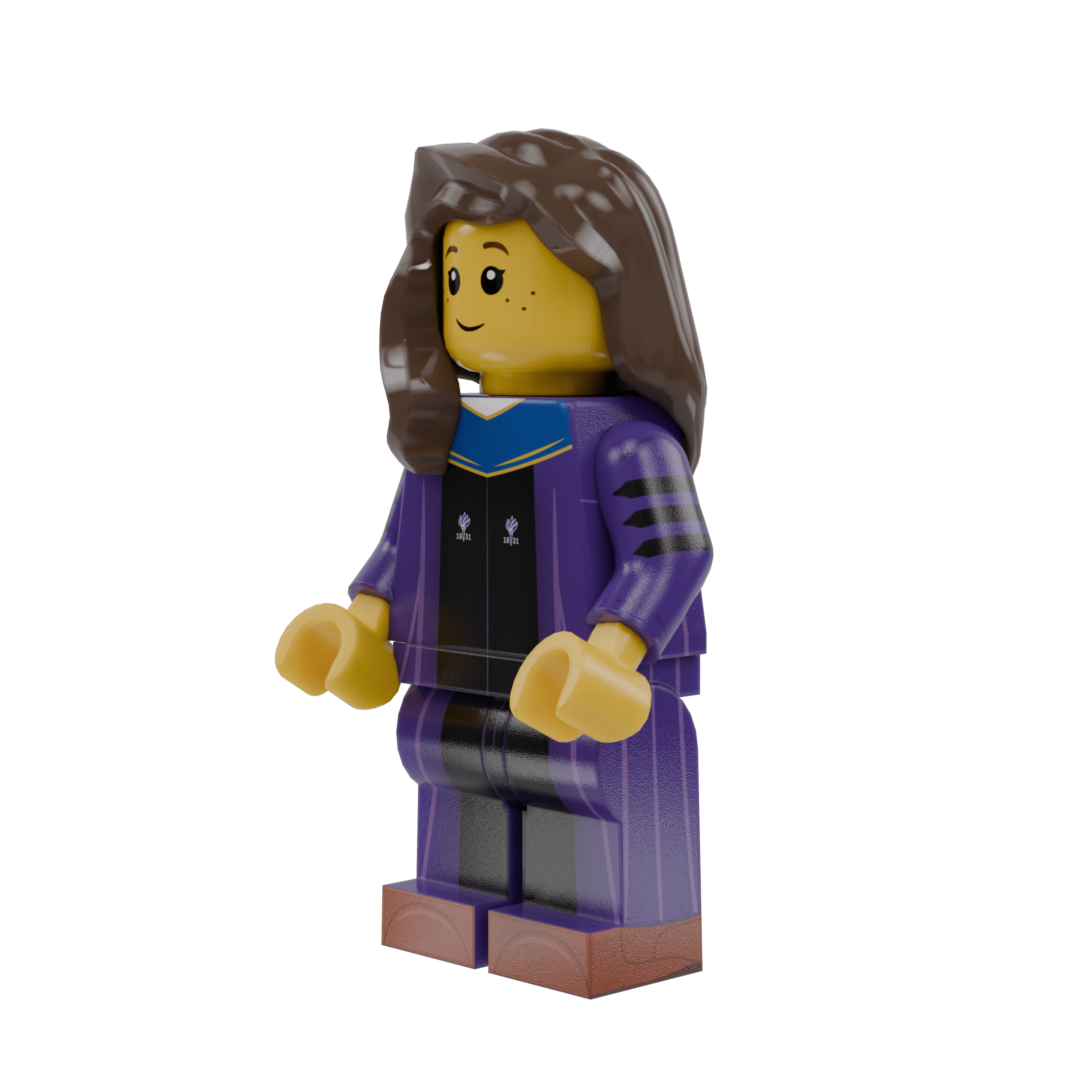 Violets Edition Mini Graduates – PhD Version - Brick Memory