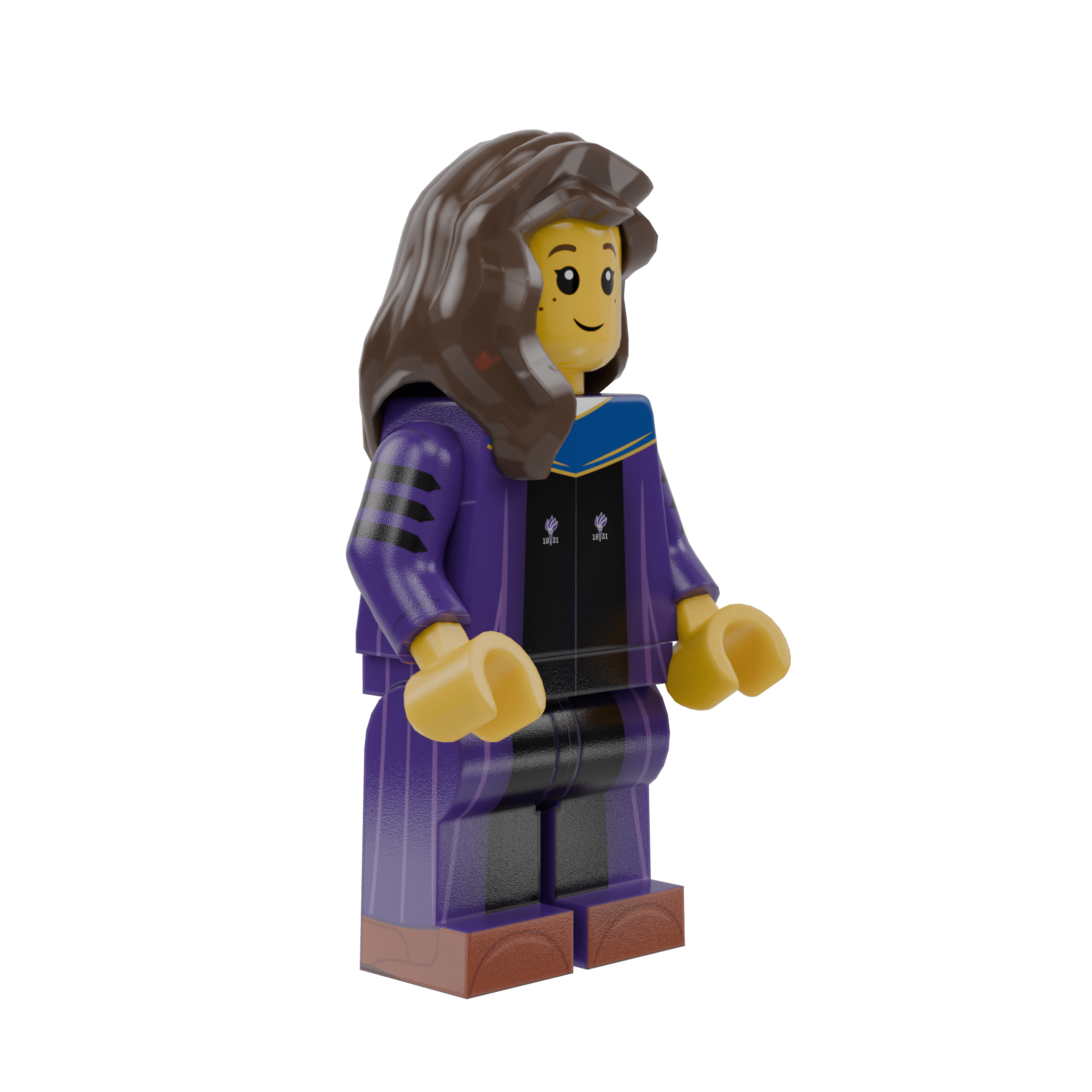 Violets Edition Mini Graduates – PhD Version - Brick Memory