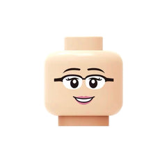 Warm Smile with Glasses – Skin Tone - Brick Memory